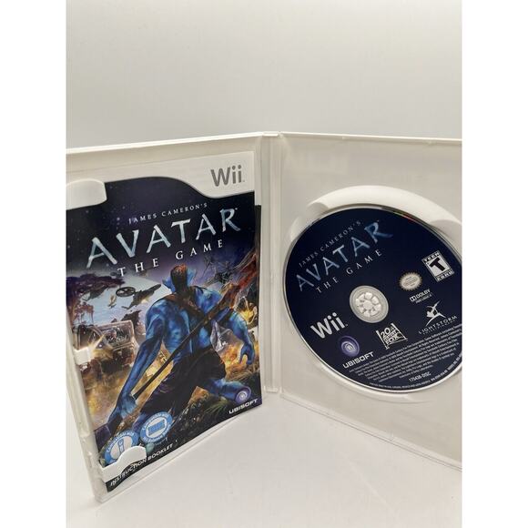 James Cameron's Avatar: The Game (Nintendo Wii, 2009) W/ Manual! - Tested - Picture 8 of 10